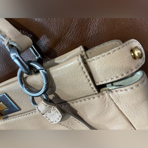 Fendi Peekaboo Medium Handbag with Strap & Dustbag - Picture 6 of 16